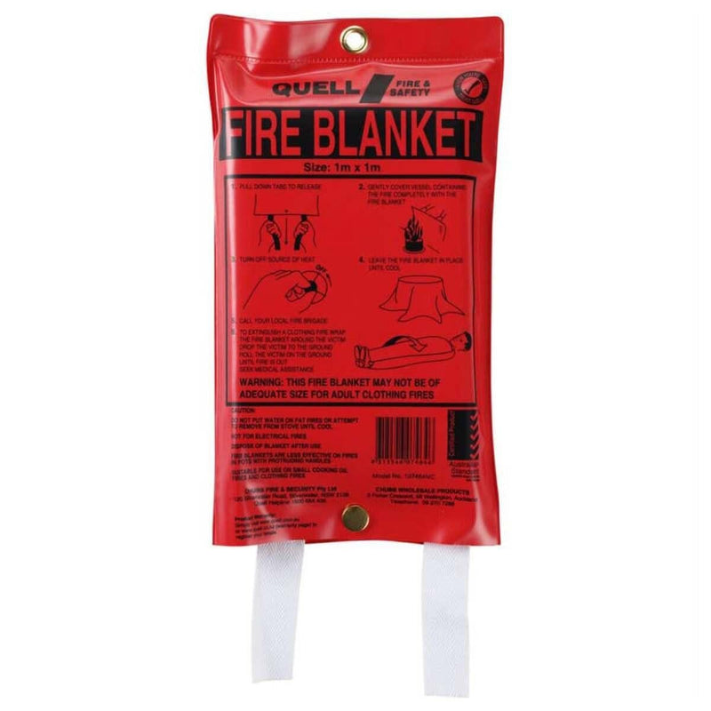 Quell Fire Fibreglass Blanket 1m x 1m