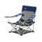 Coleman Chair Quad Beach Mesh Blue and White