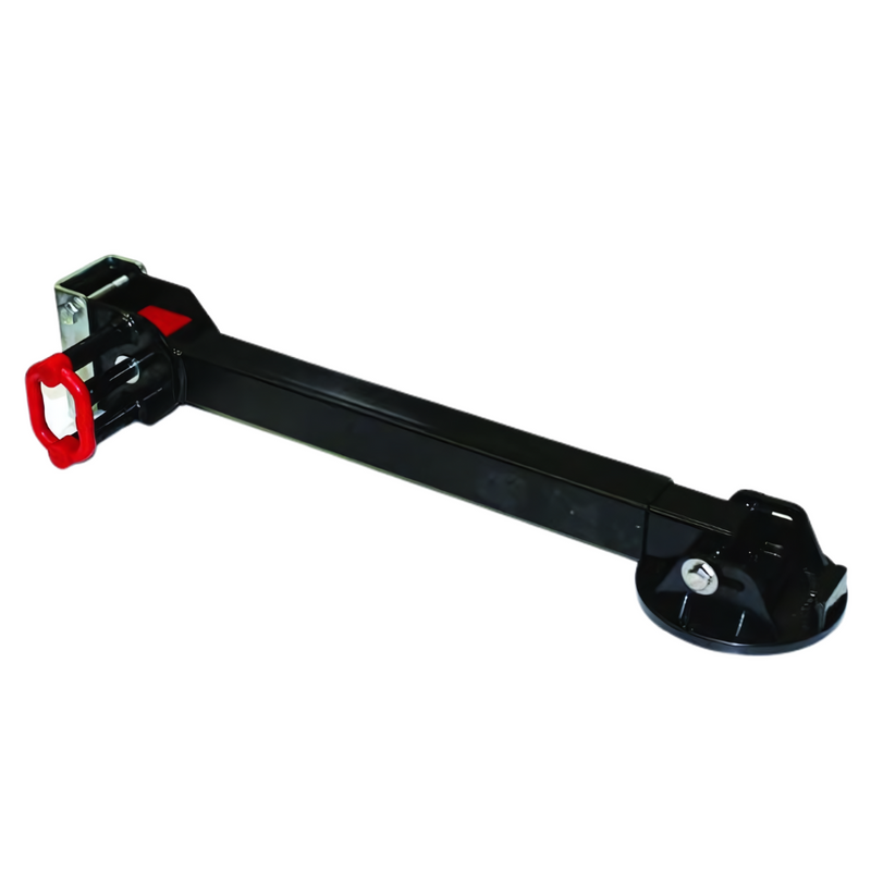 AL-KO Corner Steady Drop Down 840mm With Big Foot Fitted - Black – RV Online