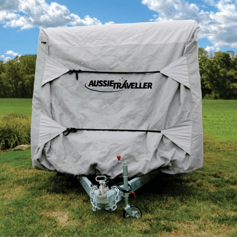 Aussie Traveller Caravan Cover 22'-24' Grey-RV Online