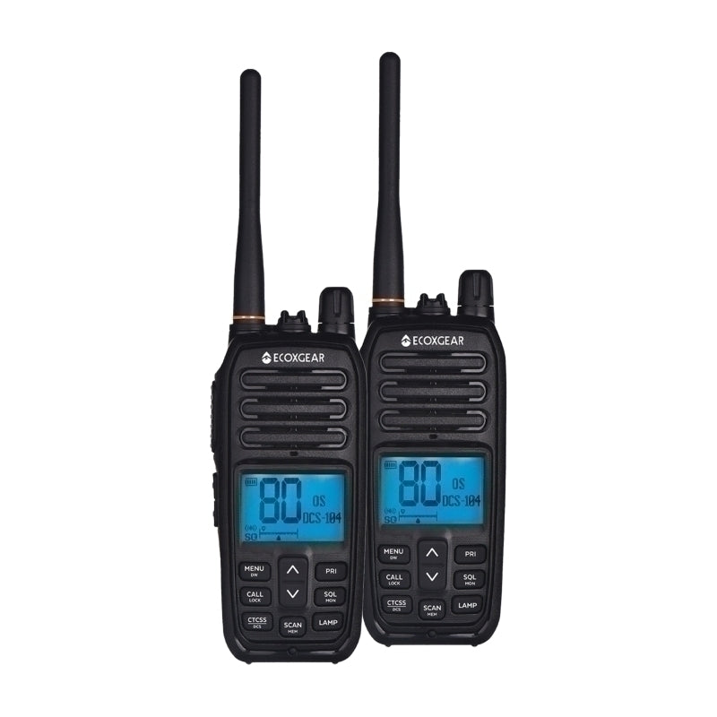 EcoXGear ECOXTALK EXG500 UHF CB Handheld Radio - RV Online