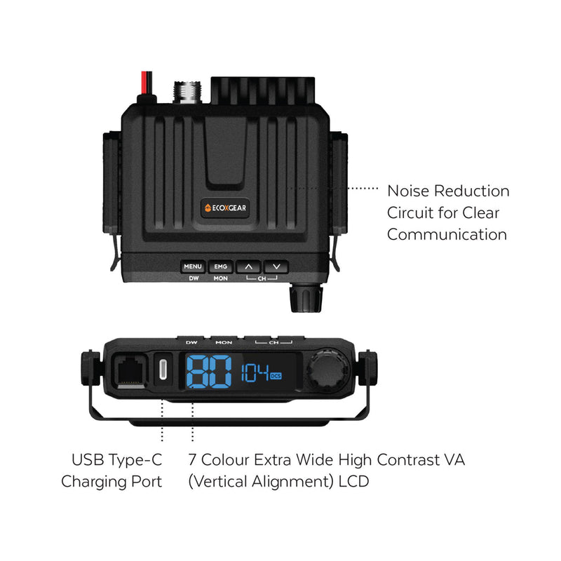 EcoXGear ECOXTALK EXG1000 UHF Super Compact Pack