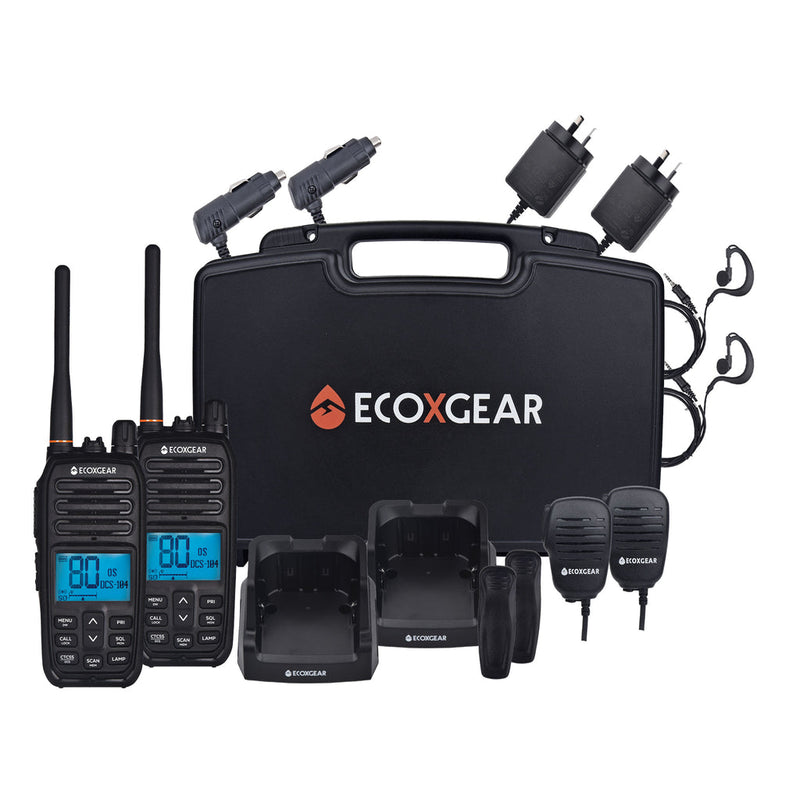 EcoXGear ECOXTALK EXG500 UHF CB Handheld Radio - RV Online