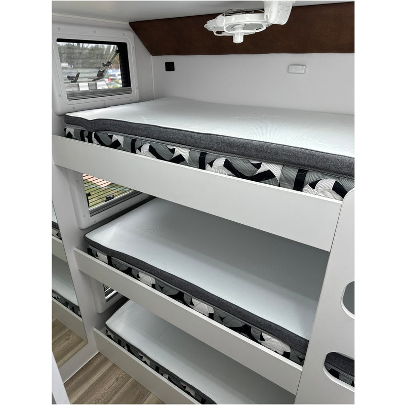 Wanderluxe Caravan Mattress Topper Bunk 3