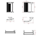 Aussie Traveller Drop Down Single Step 12V 550mm
