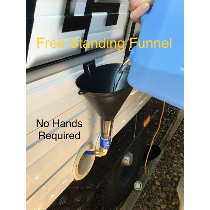 Quick Fill Free Standing Funnel