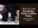 AeroPress Coffee Maker Clear