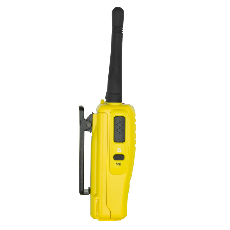 GME 5/1 Watt IP67 UHF CB Handheld Radio Yellow - RV Online