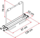 Fiamma Caravan A Frame 2 Bike Rack Carrier XL – RV Online