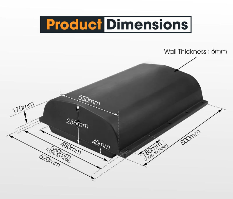 SAN HIMA 75L Poly Water Tank