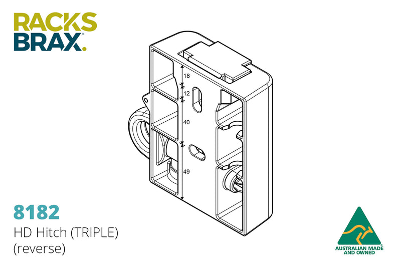 RacksBrax HD Hitch Triple - RV Online