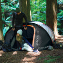 Explore Planet Earth - Speedy Blackhole 4 Person Tent with LED Lights